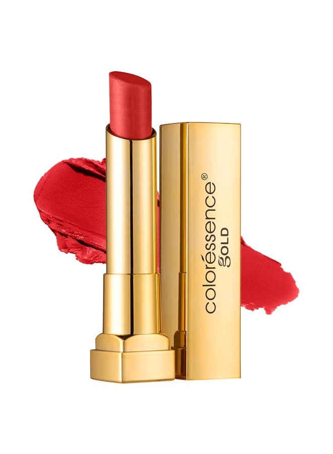 Coloressence Gold Pure Matte Lipstick, Morange | Long Lasting | Highly Pigmented | Rich  Matte Texture | Lightweight | Full Coverage - Image 1